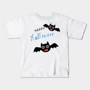 Halloween Bat doodle Kids T-Shirt